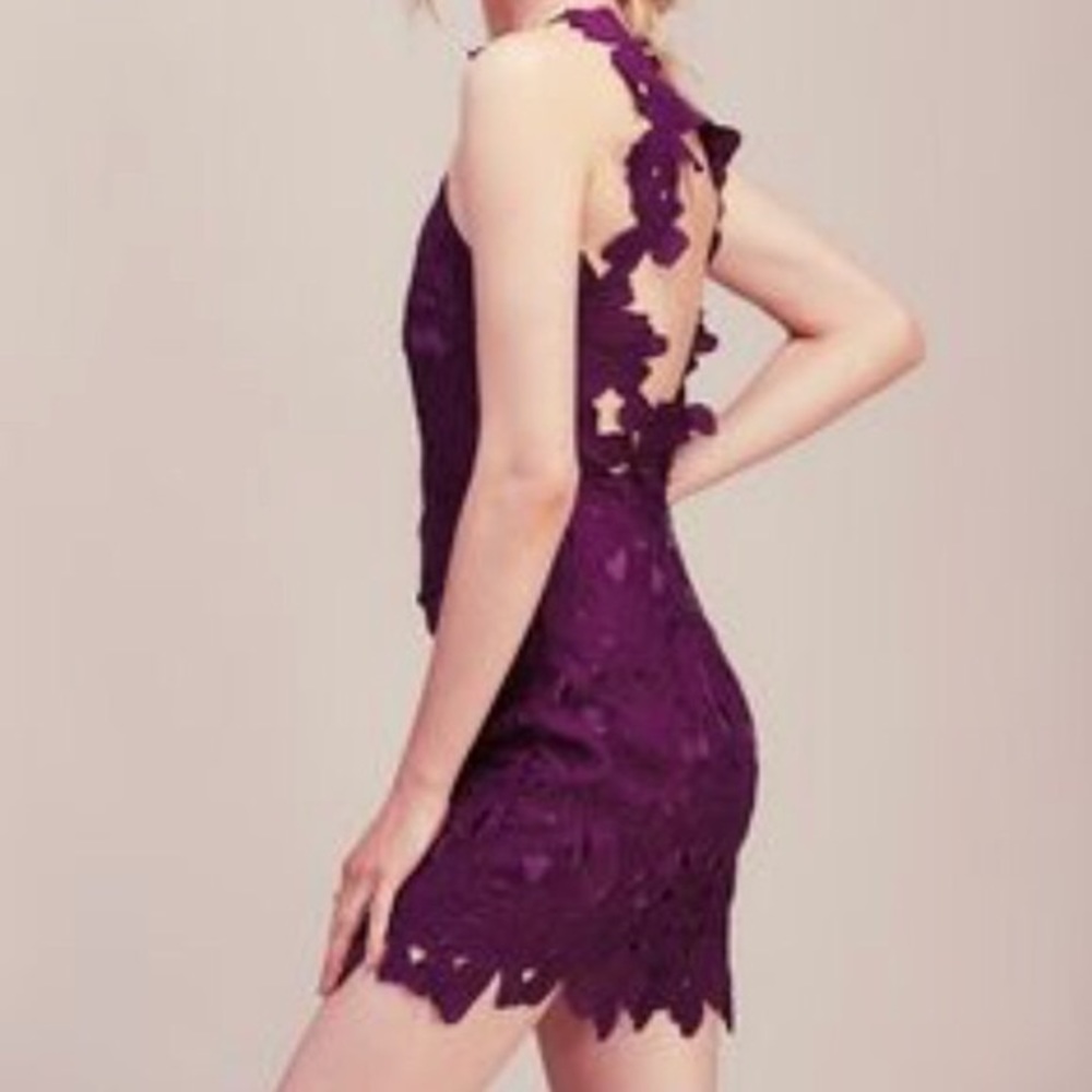 Free People Jessa Lace Mini Dress